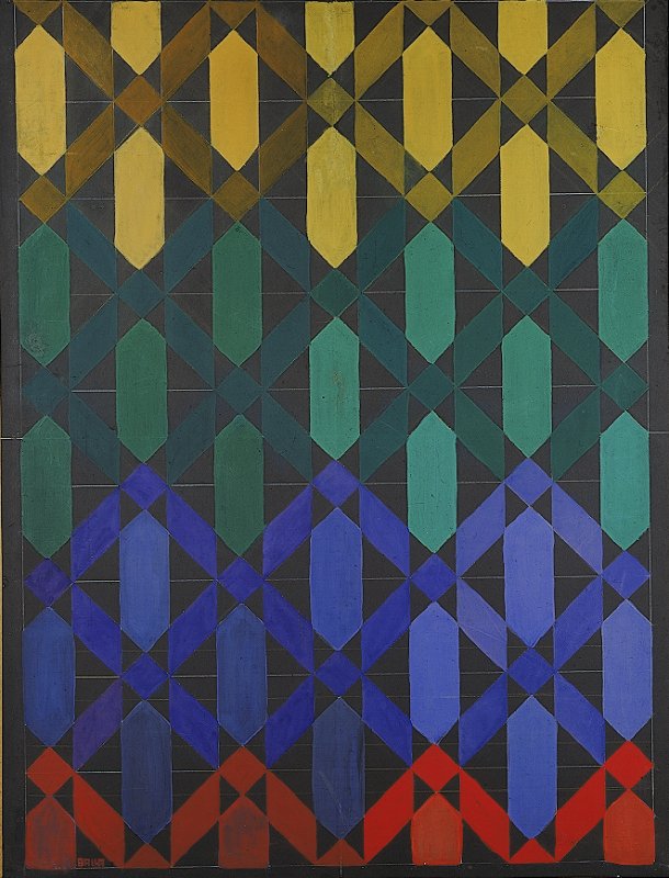 Iridescent Interpenetration No.13 (1914) – Giacomo Balla Tablo