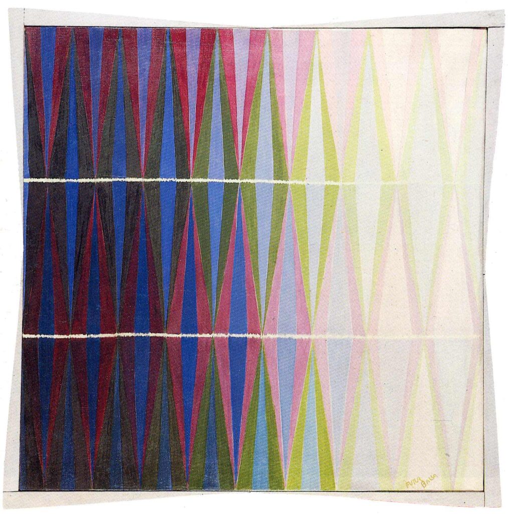 Iridescent Interpenetration No.7 (1912) – Giacomo Balla Tablo