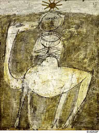 It flute on the bump (1947) – Jean Dubuffet Tablo