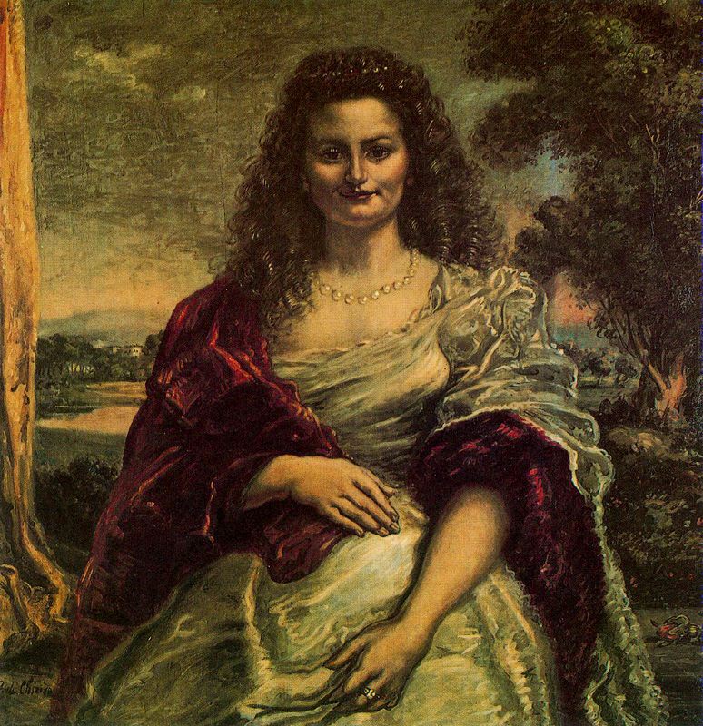 Italian Beauty (1953) – Giorgio de Chirico Tablo