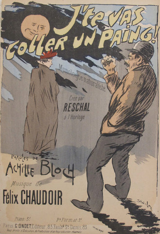 J’Te Vas Coller Un Paing (1893) – Théophile Steinlen Tablo