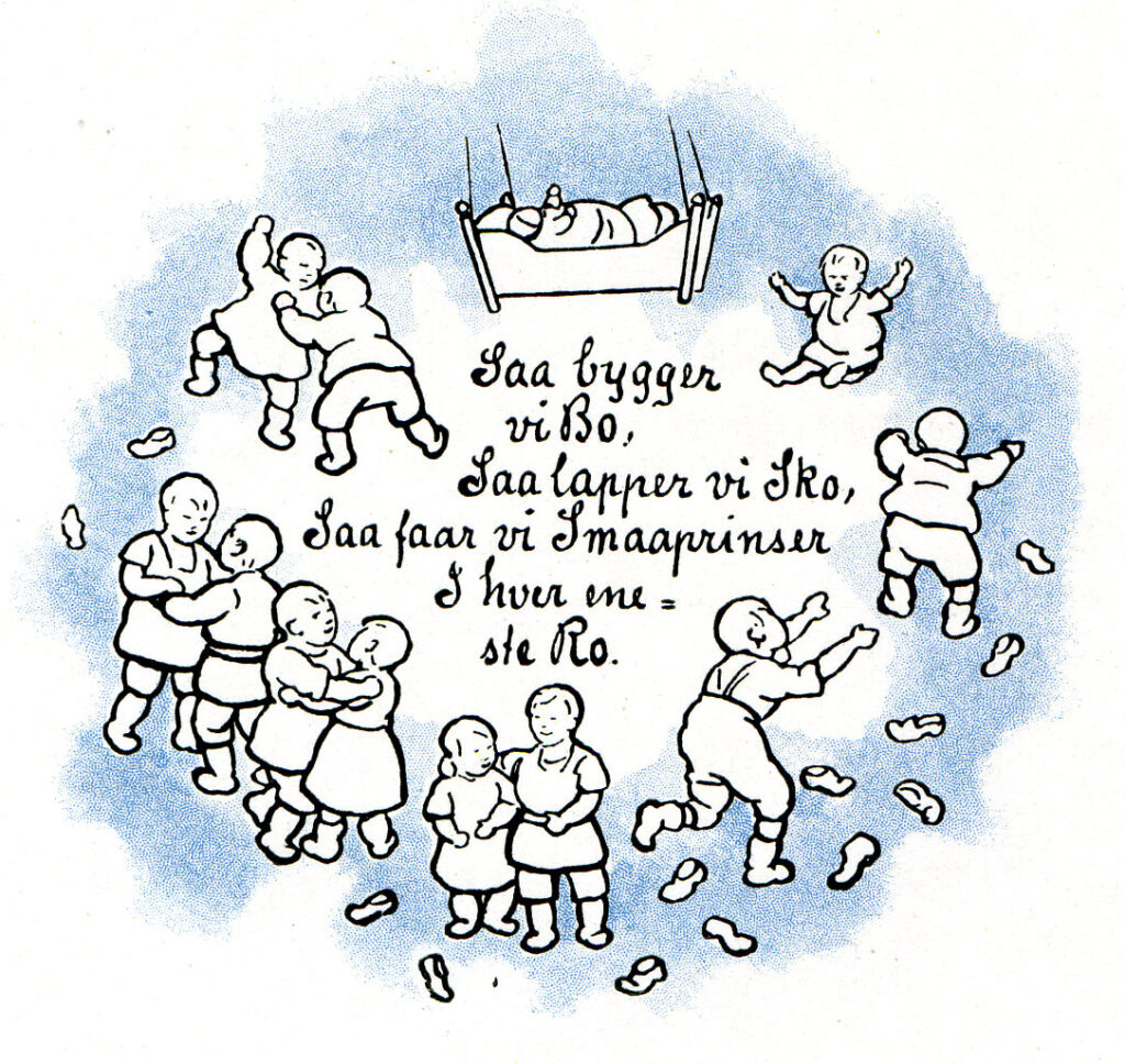 Jaa Bygger Vi Bo - Theodor Severin Kittelsen Tablo