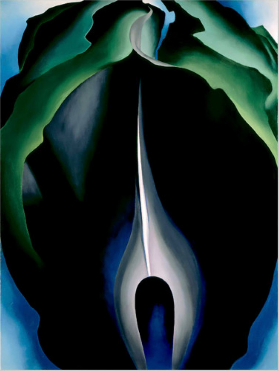 Jack in the Pulpit No. IV (1930) - Georgia O'Keeffe Tablo