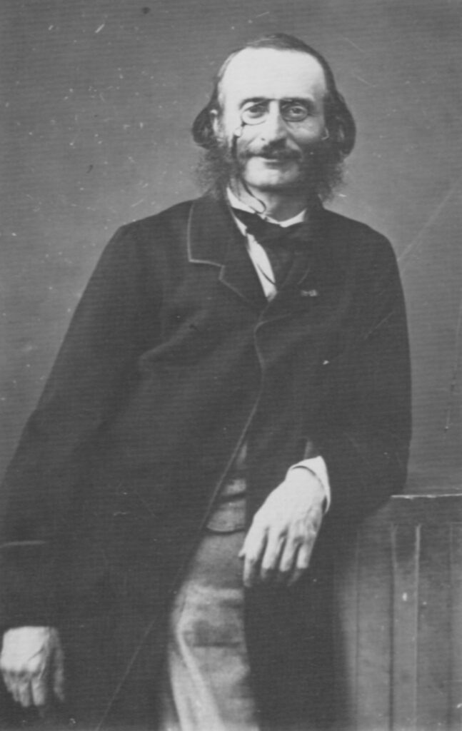 Jacques Offenbach - Félix Nadar Tablo