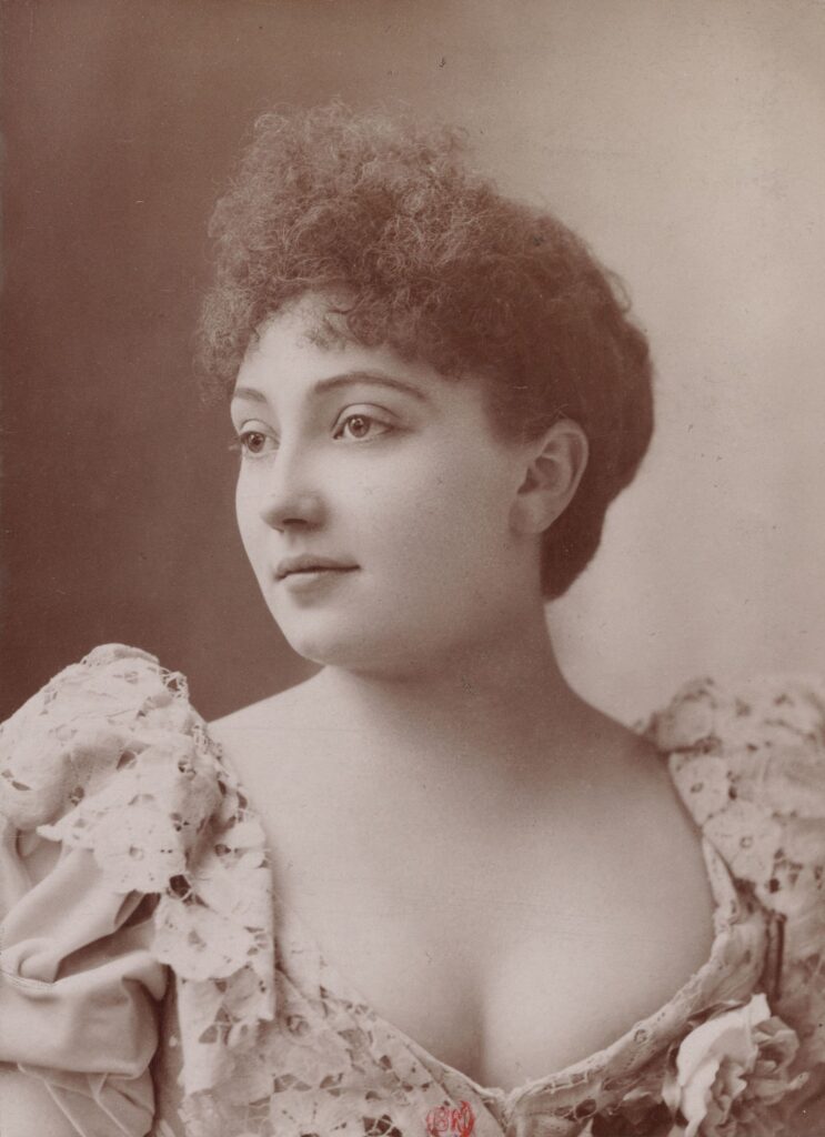 Jane Pierny Dans Champignol Au Théâtre Des Nouveautés (1892) - Félix Nadar Tablo