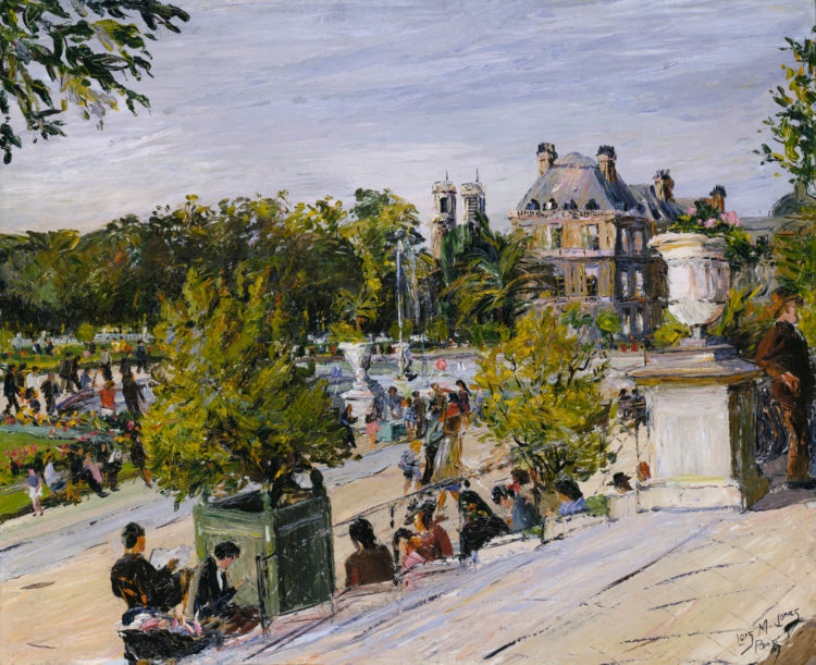 Jardin Du Luxembourg (1948) – Lois Mailou Jones Tablo