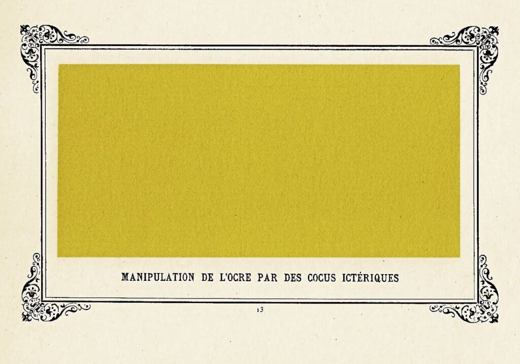 Jaundiced Cuckolds Handling Ochre (1884) – Alphonse Allais Tablo