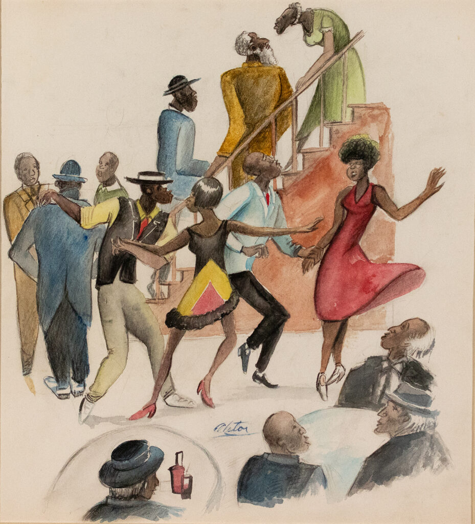 Jazz Club (1935) - Charles Alston Tablo