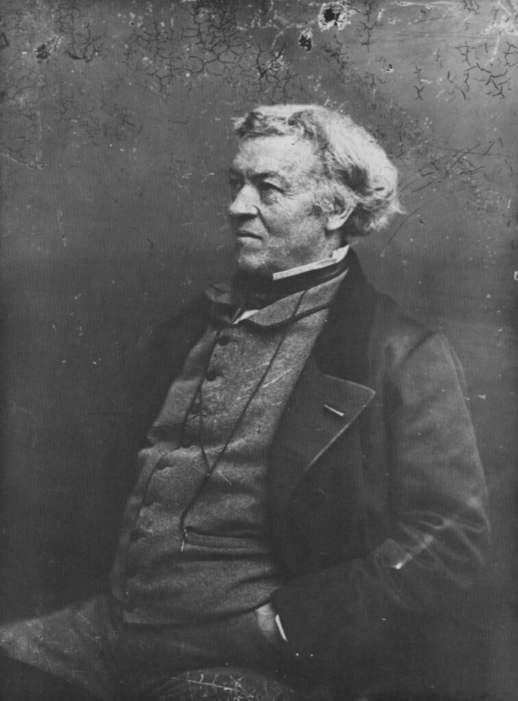 Jean Baptiste Camille Corot (1855) - Félix Nadar Tablo