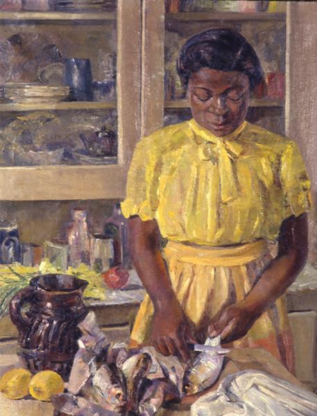 Jennie (1943) – Lois Mailou Jones Tablo
