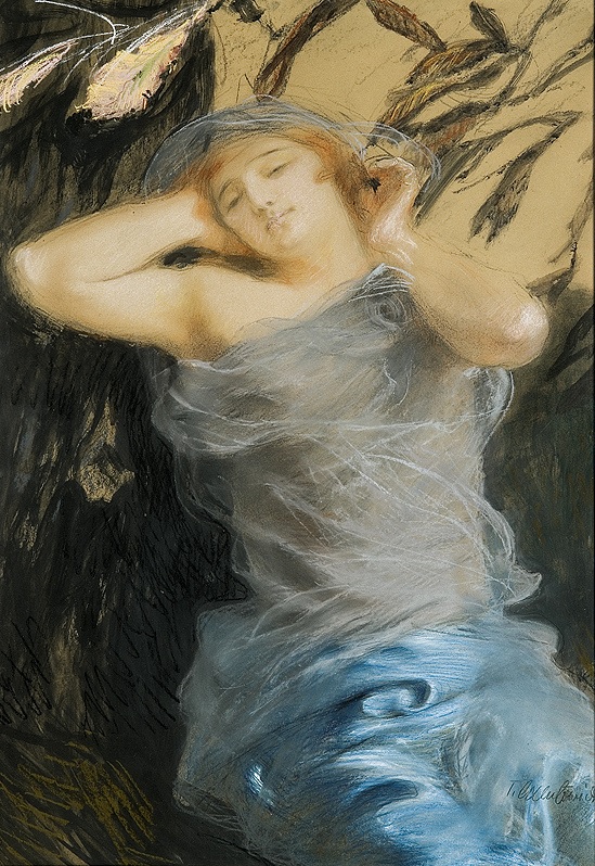 Jesień – Teodor Axentowicz Tablo