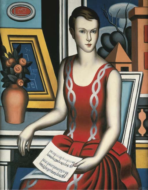 Jeune fille à la partition (1927) - Jean Metzinger Tablo