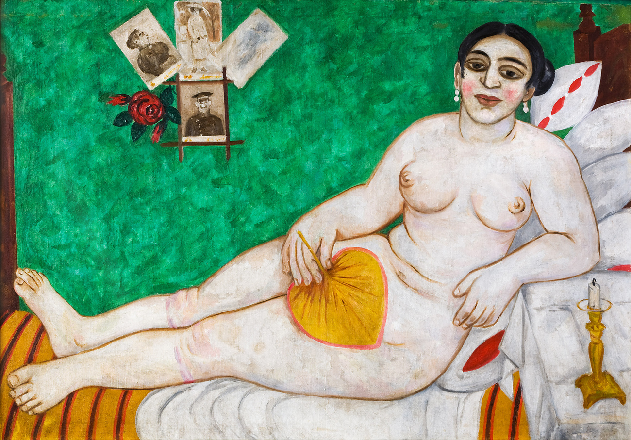 Jewish Venus (1912) - Mikhail Larionov Tablo