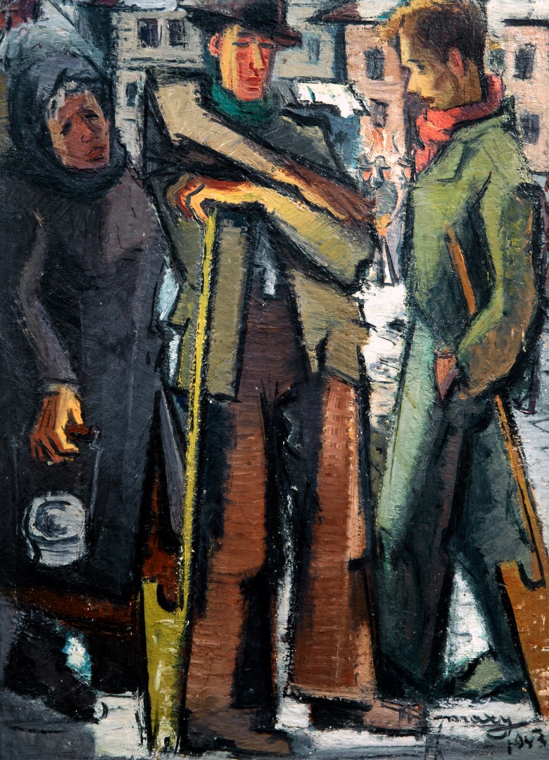 Jews in snow (1943) - M. H. Maxy Tablo