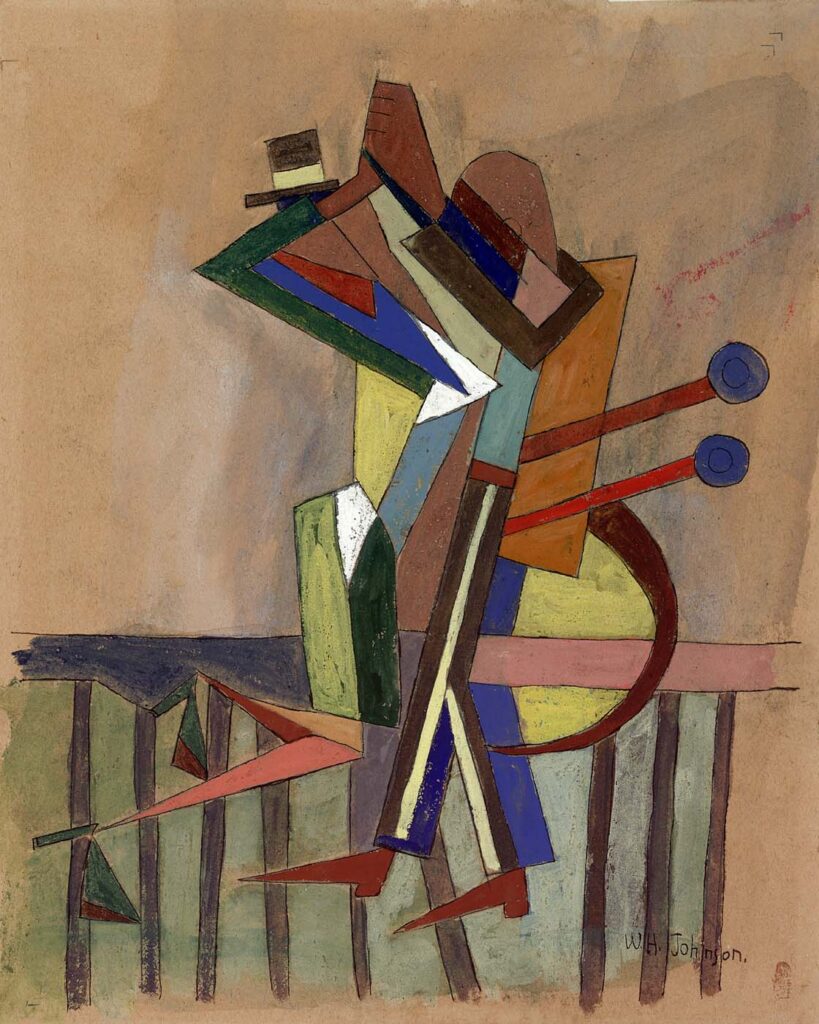 Jitterbugs (IV) (1941) - William H. Johnson Tablo