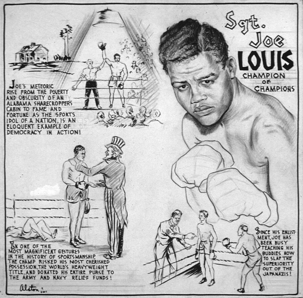 Joe Louis (1943) - Charles Alston Tablo