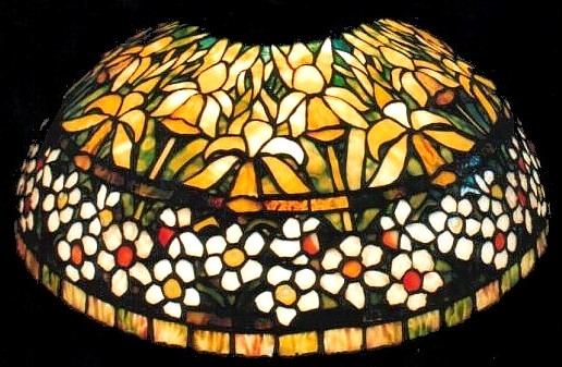 Jonquil Daffodil lampshade – Louis Comfort Tiffany Tablo