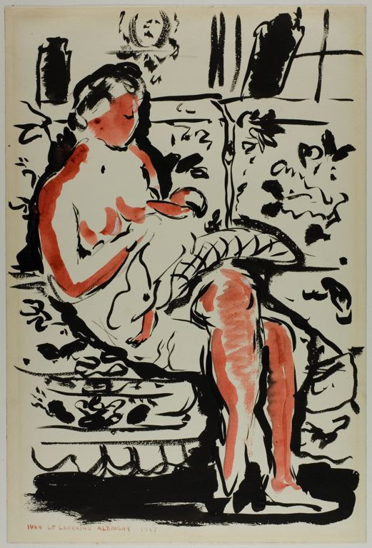 Josephine and Adam (1947) – Ivan Albright Tablo