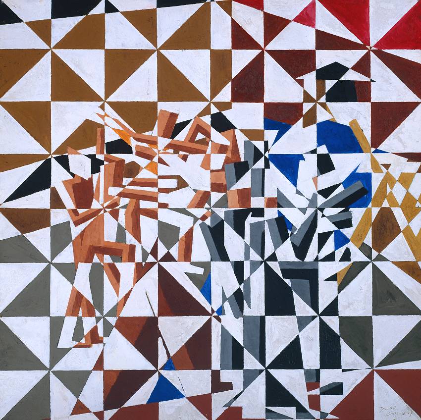 Ju Jitsu (1913) - David Bomberg Tablo