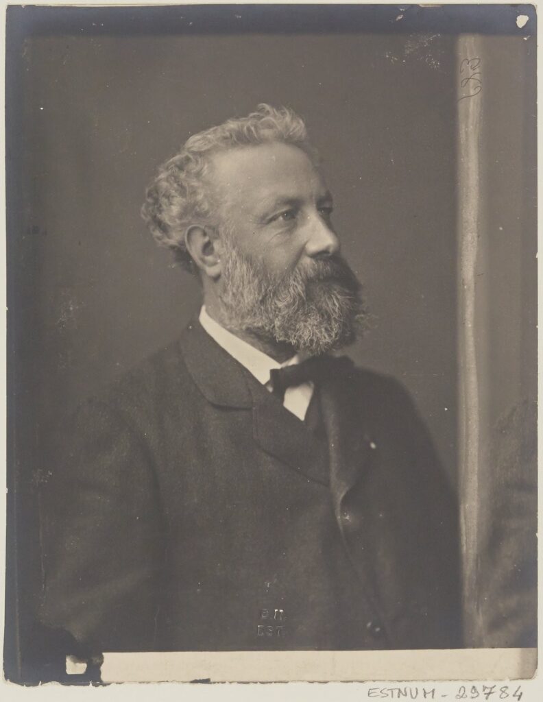 Jules Verne (1878) - Félix Nadar Tablo