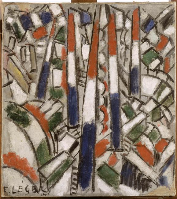 July 14 (1914) - Fernand Léger Tablo
