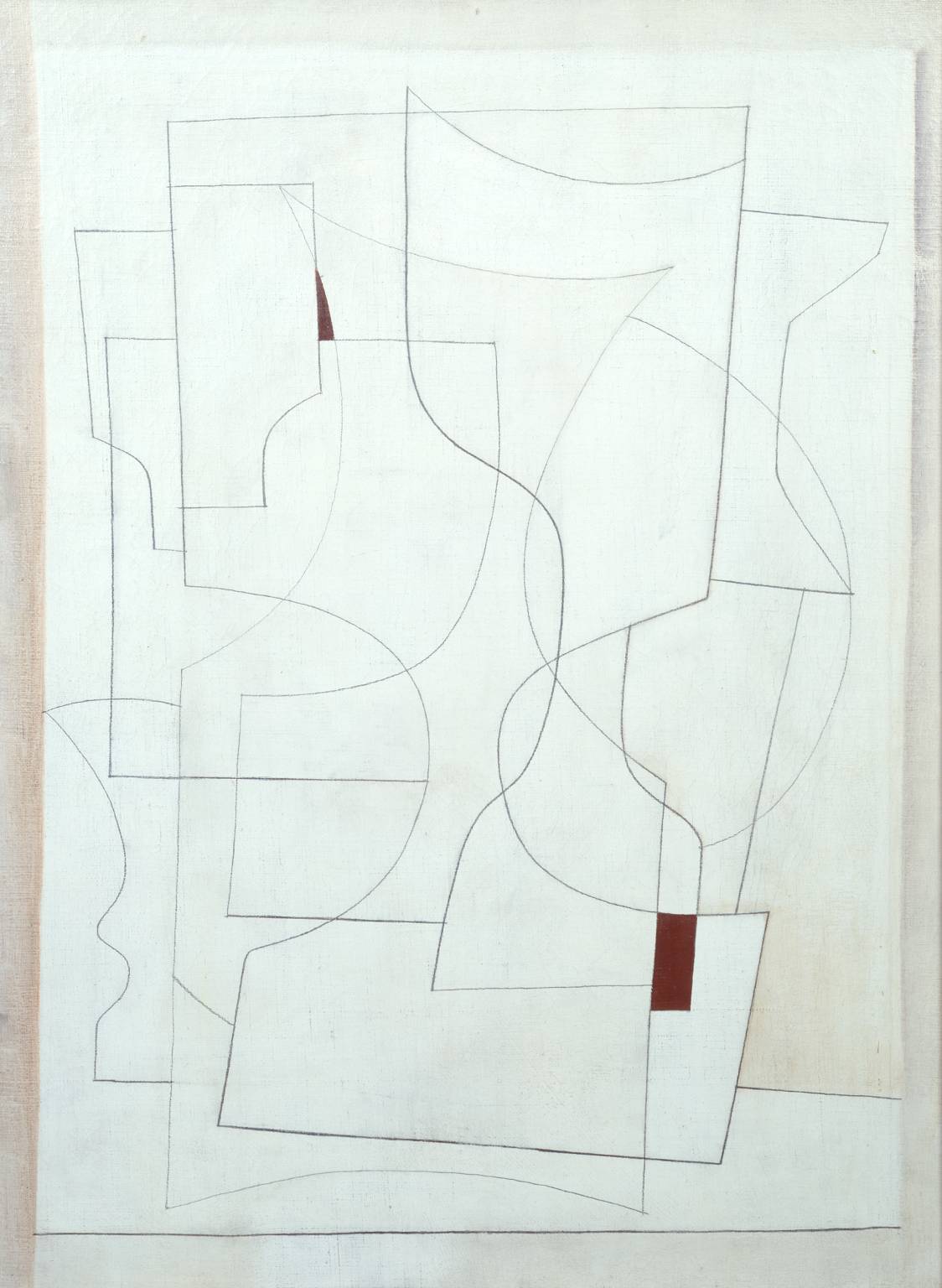 July 27 53 (ivory) (1953) - Ben Nicholson Tablo