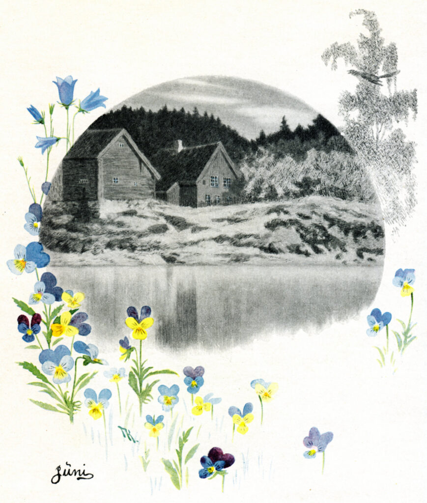 June (1890) - Theodor Severin Kittelsen Tablo