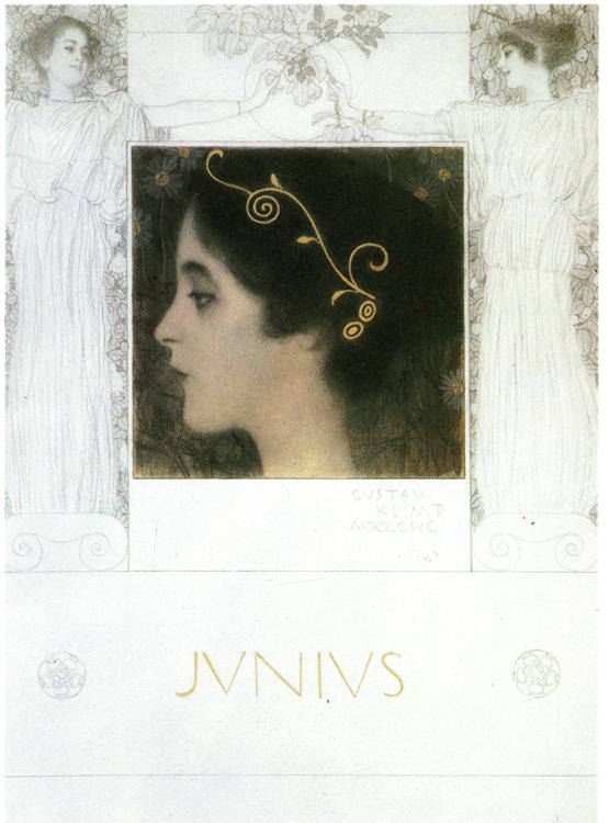 Junius (1896) – Gustav Klimt Tablo