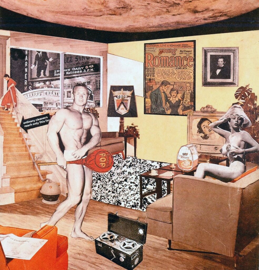Just what is it that makes today's homes so different, so appealing (1956) - Richard Hamilton Tablo