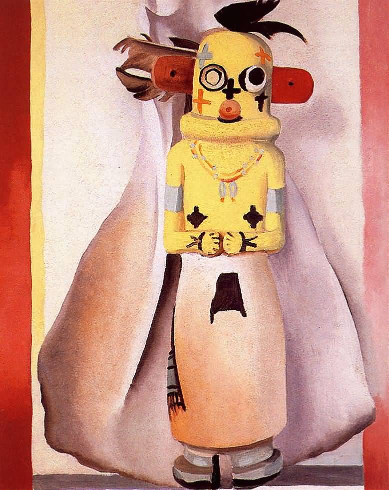 Kachina - Georgia O'Keeffe Tablo