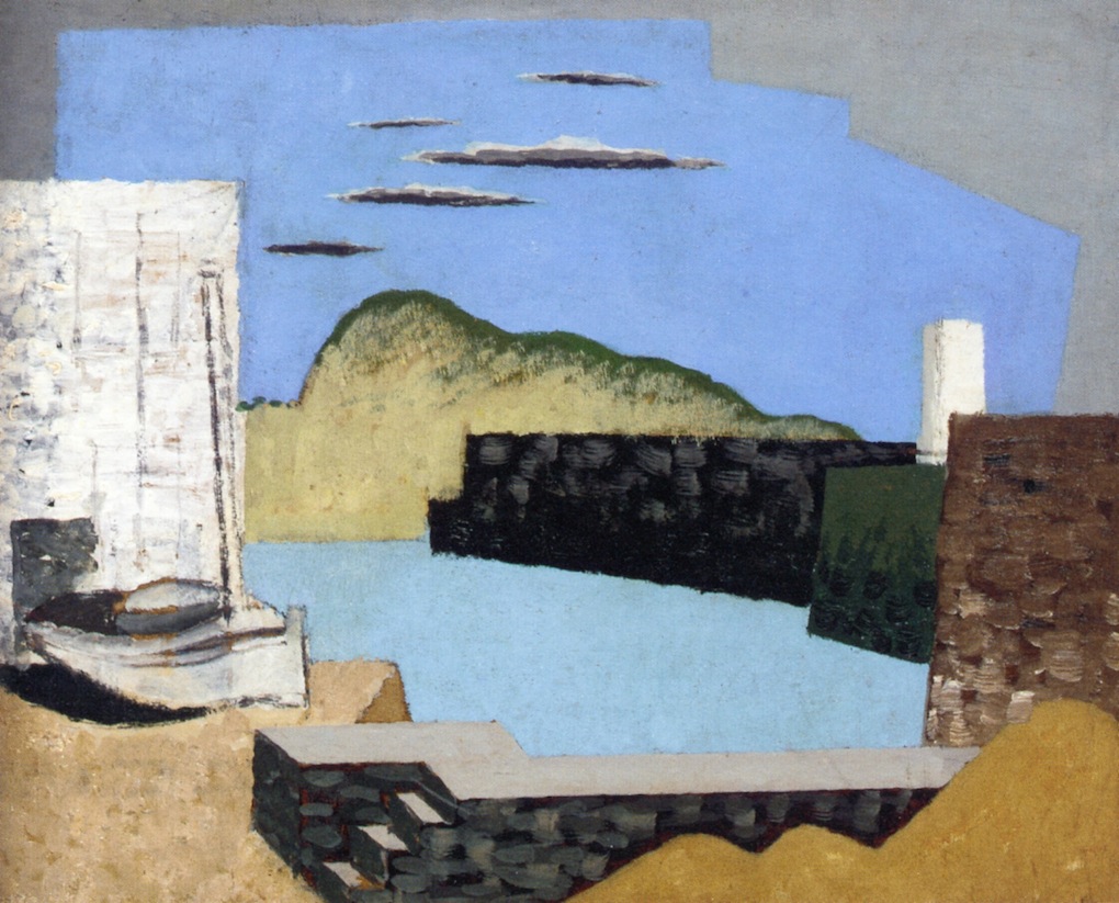 Kerity Landscape (1927) - Louis Marcoussis Tablo