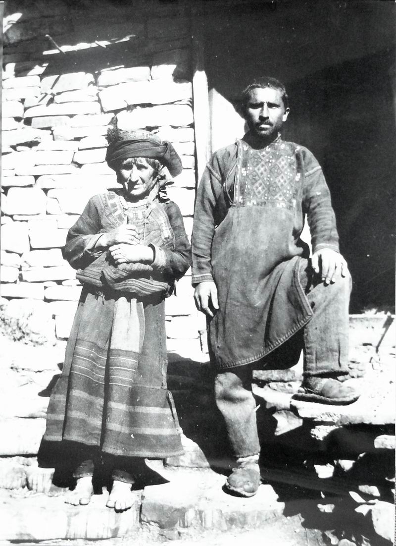 Khevsureti (1928) - David Kakabadze Tablo