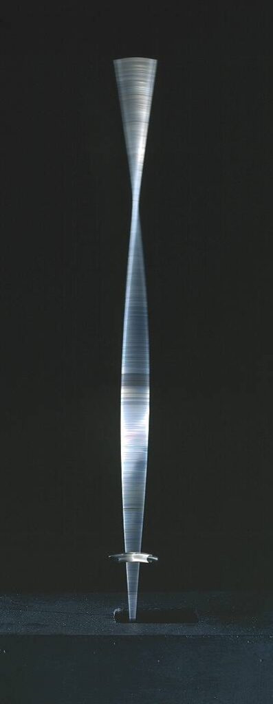Kinetic Construction (Standing Wave) (1919) - Naum Gabo Tablo
