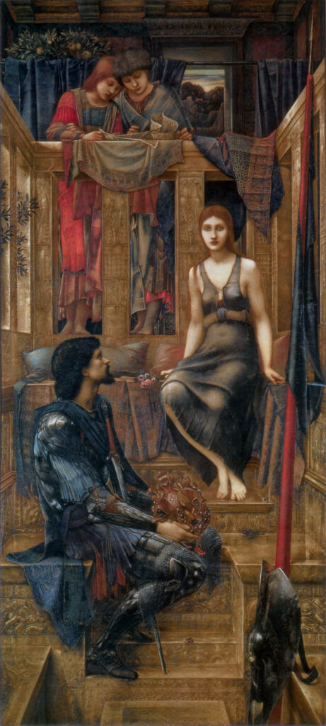 King Cophetua and the Beggar Maid (1880) – Edward Burne-Jones Tablo