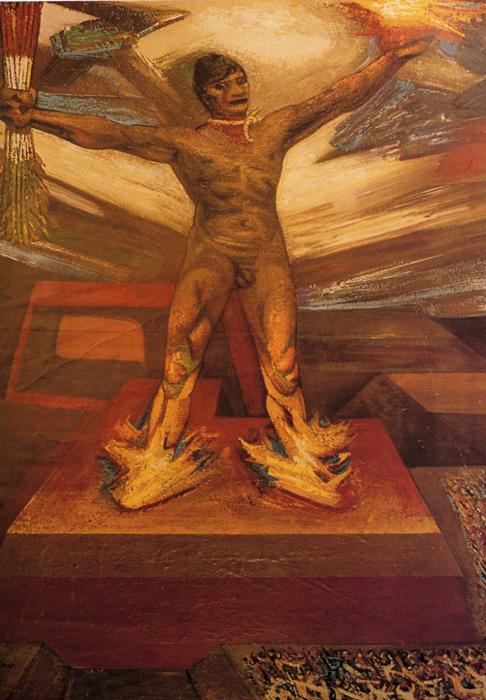 King Cuauhtemoc (1950) – David Alfaro Siqueiros Tablo