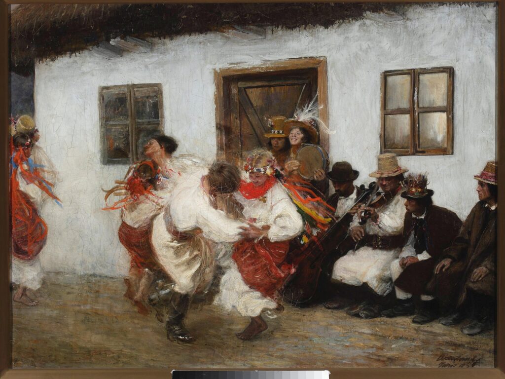 Kołomyjka (1895) – Teodor Axentowicz Tablo