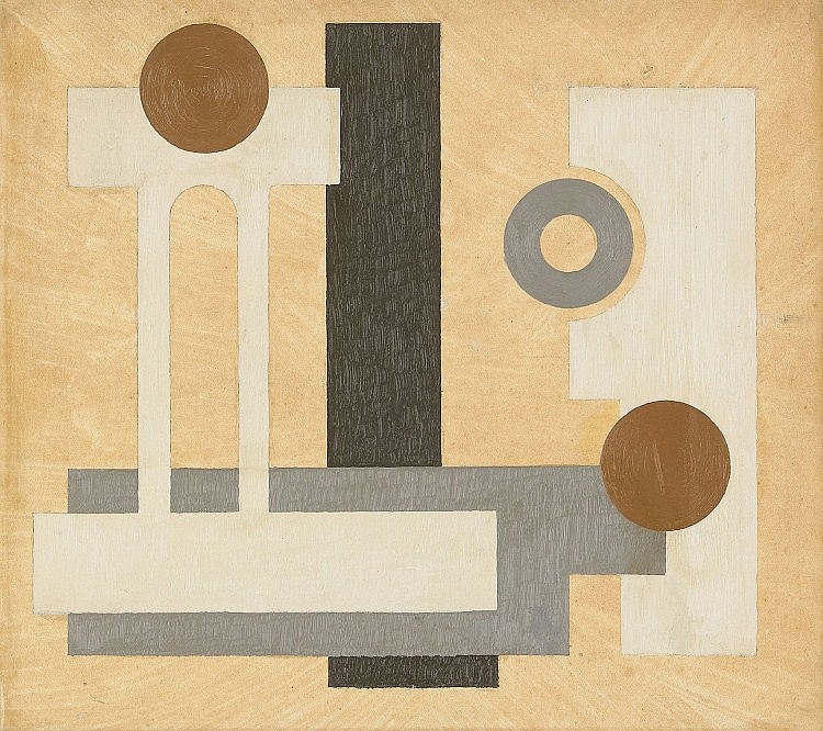 Komposition (1931) – Otto G. Carlsund Tablo