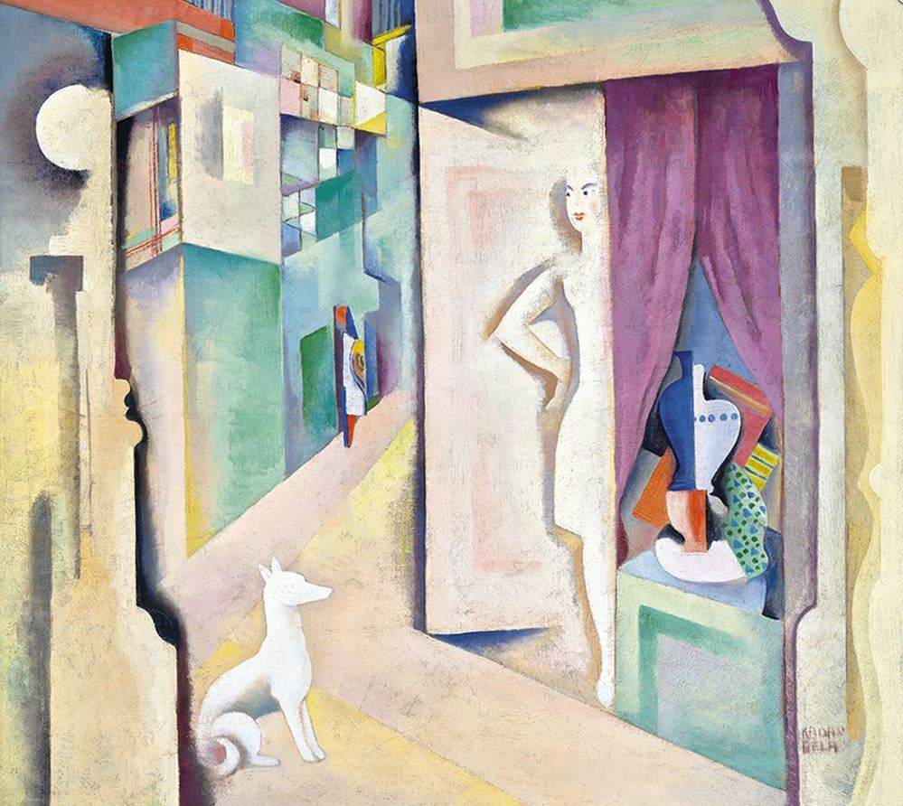 Konstuktív Város (1928) - Béla Kádár Tablo