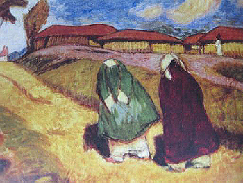 Korean Landscape (1913) – Fujishima Takeji Tablo