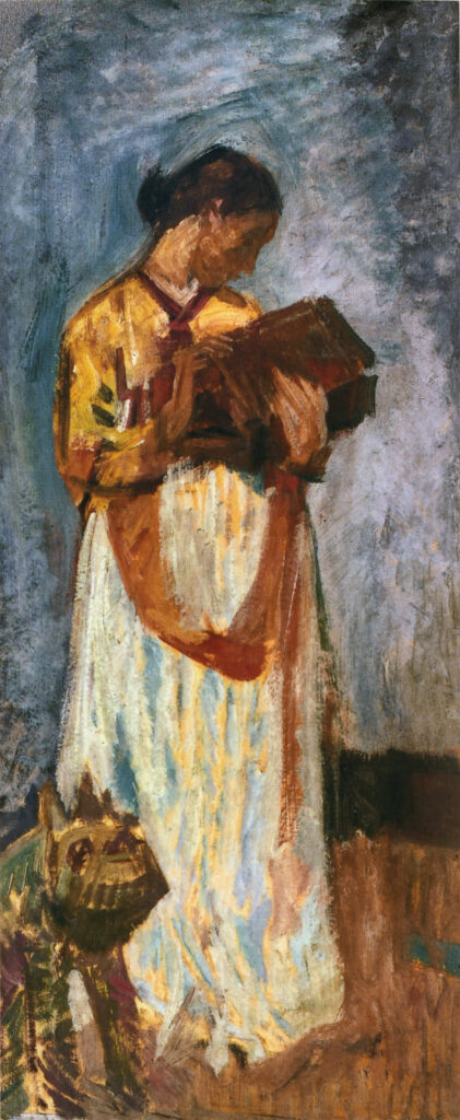 Korean Woman - Fujishima Takeji Tablo