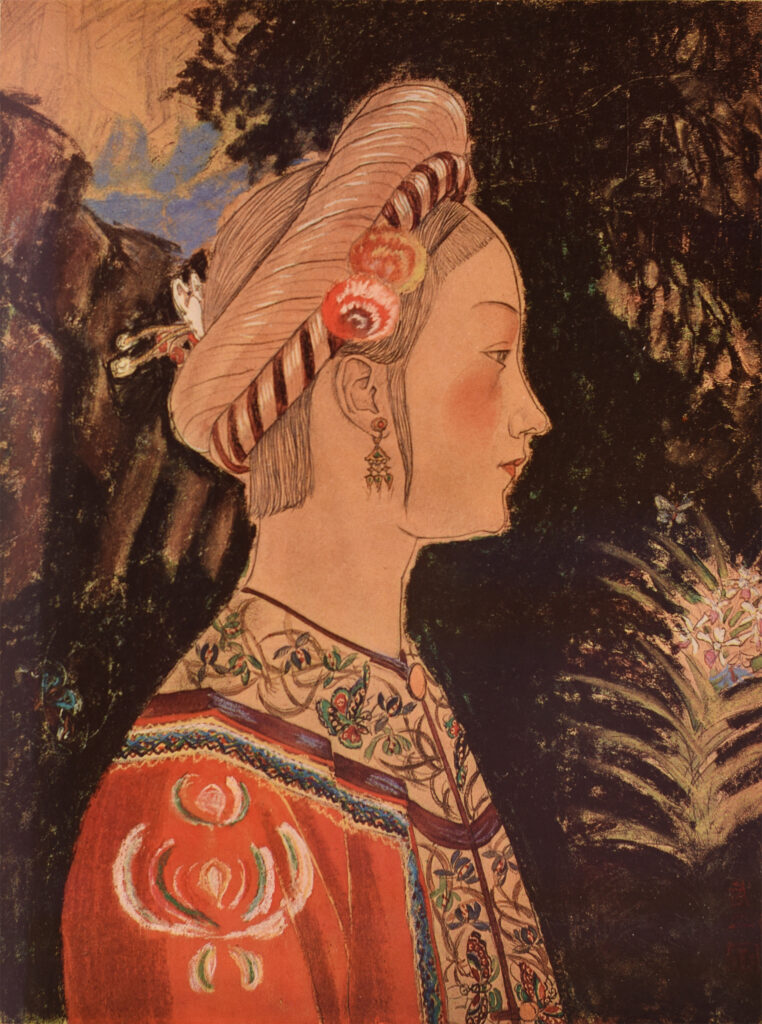 Kosenbi (1927) - Fujishima Takeji Tablo