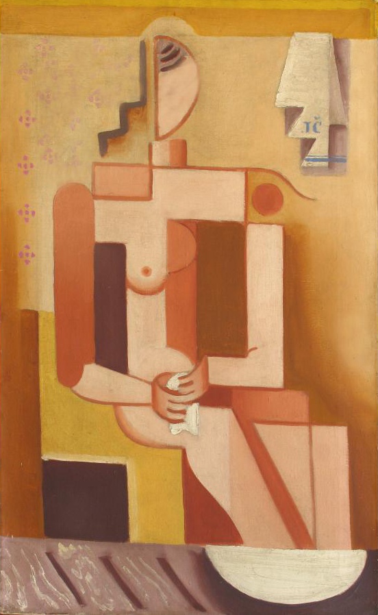 Koupel nohou (1921) - Josef Čapek Tablo
