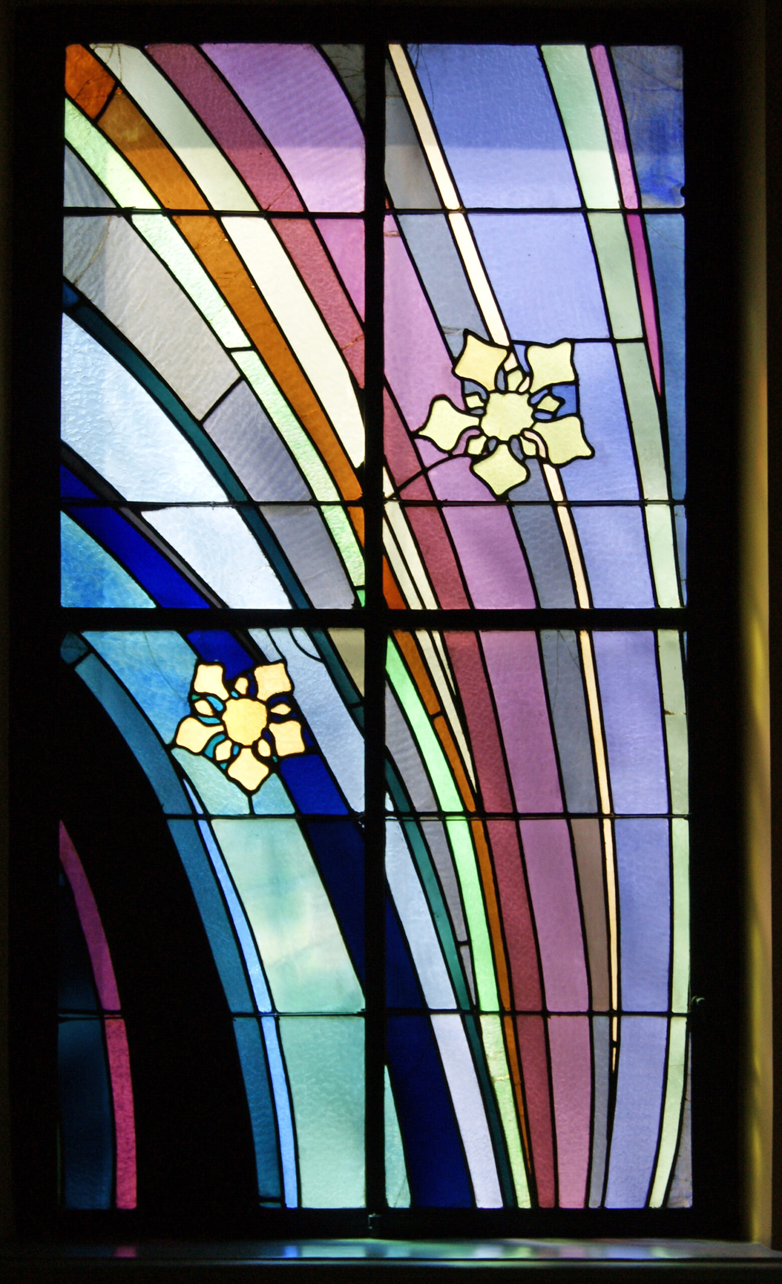 Krakow Medical Society House, Stained Glass Window - Stanisław Wyspiański Tablo