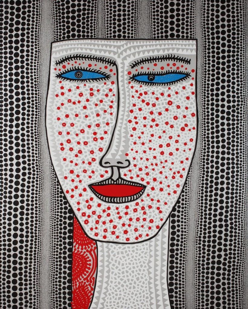 Kusama In A Foreign Country - Yayoi Kusama Tablo