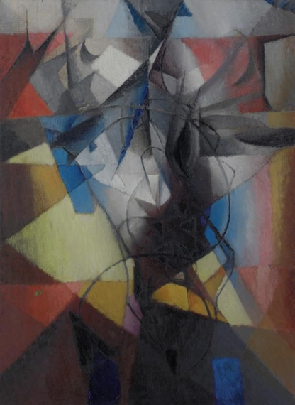 L'Acrobate (1913) - Jacques Villon Tablo