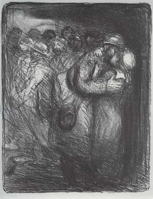 L’Adieu (1916) – Théophile Steinlen Tablo