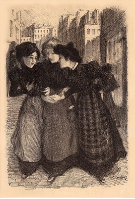 L’Heure du Dejeuner – Théophile Steinlen Tablo