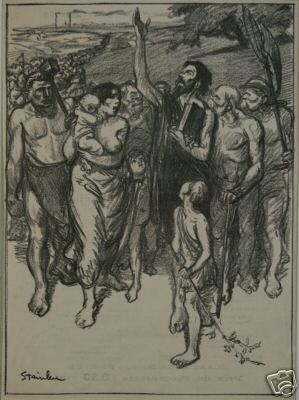 L’Idee en Marche (1899) – Théophile Steinlen Tablo