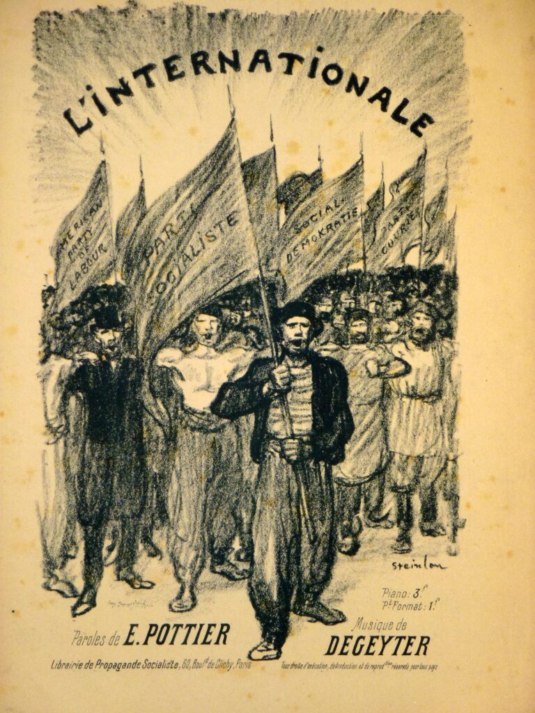 L'Internationale (1895) - Théophile Steinlen Tablo