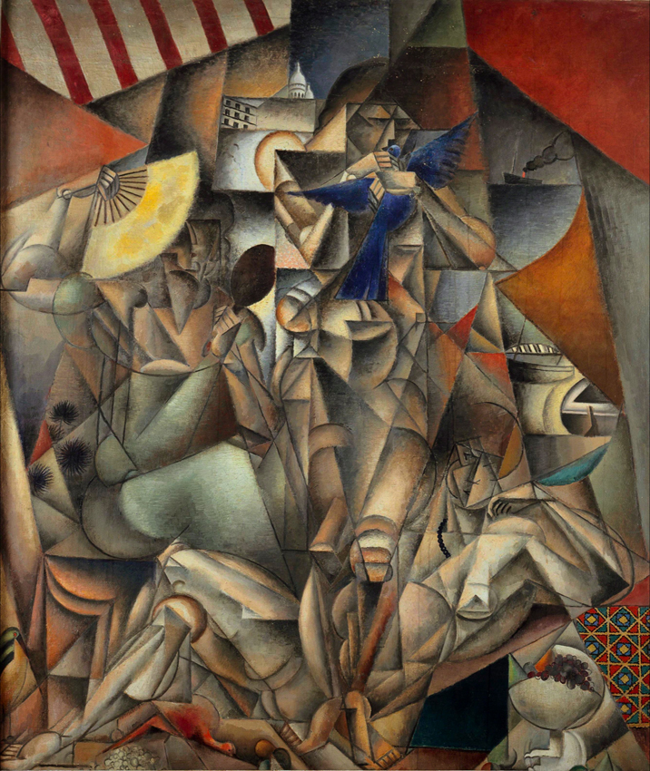 L'Oiseau bleu (The Blue Bird) (1912) - Jean Metzinger Tablo